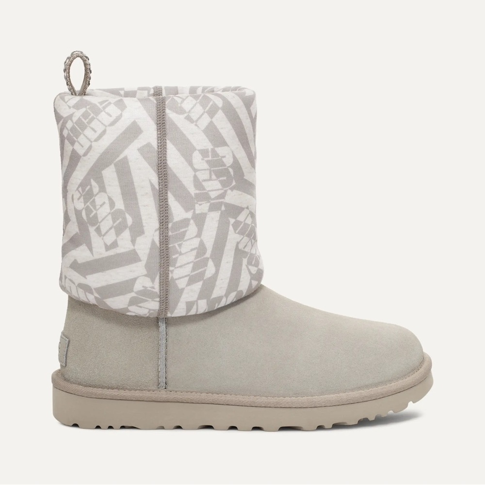 Ugg Classic Short Jersey Striped Boots